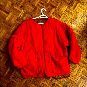 Orange Quilted lululemon jacket size XL